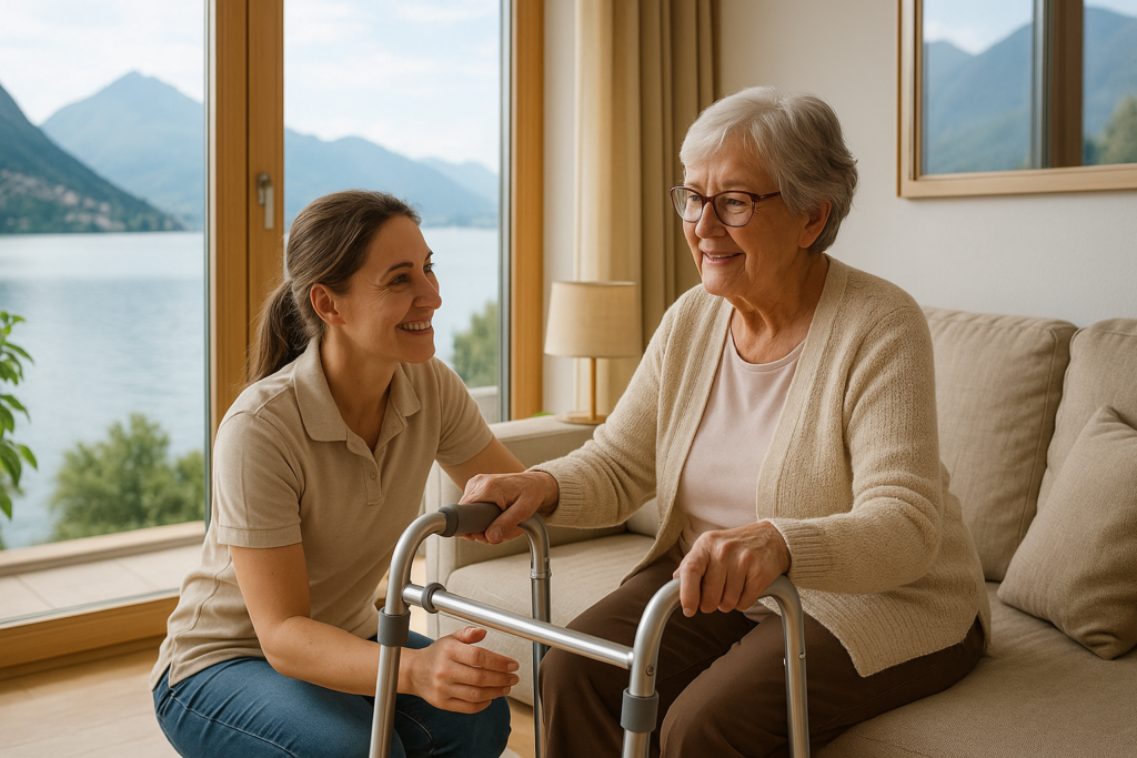 Ergoterapia a domicilio a Lugano – supporto professionale per anziani e pazienti in Ticino